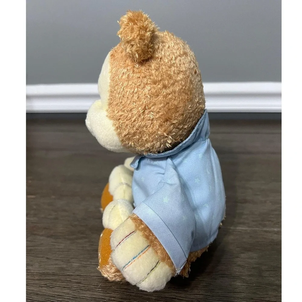Playskool JBTearyTales Teddy Bear Plush 2006 Pajamas Moon Stars‎ Cute Toy Gift